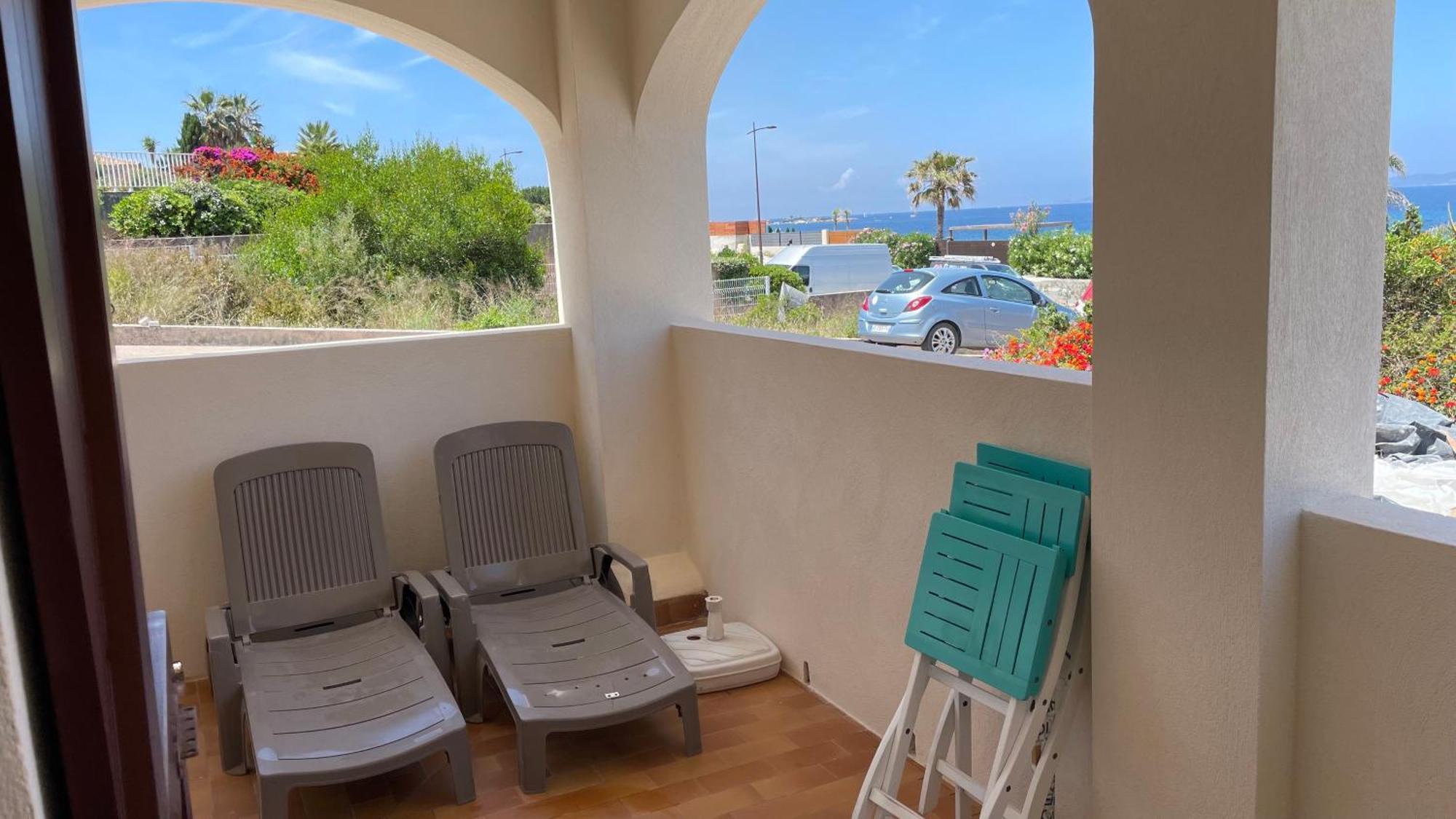 Vue Mer Panoramique Plage 50M Porticcio Corse Екстер'єр фото