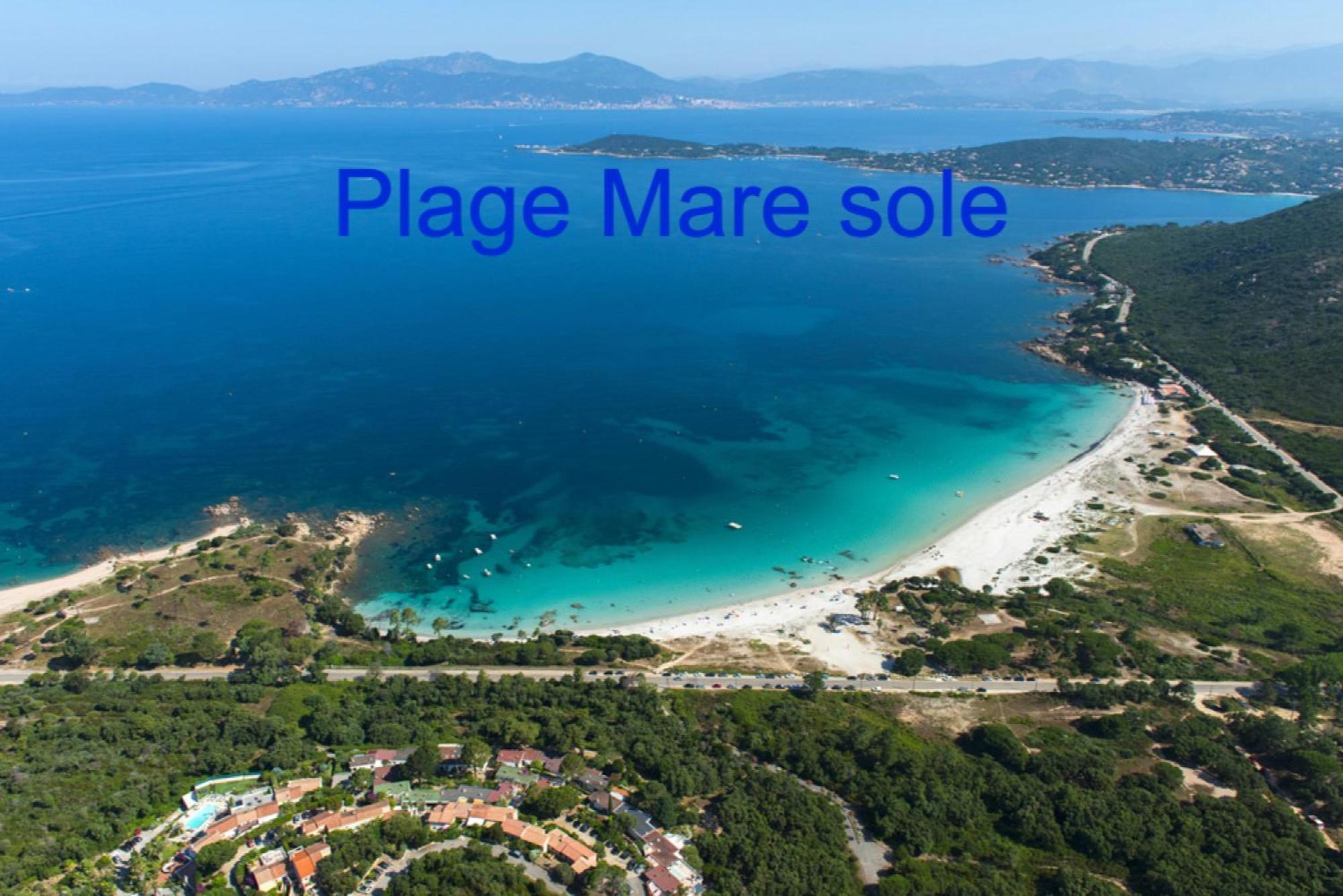 Vue Mer Panoramique Plage 50M Porticcio Corse Екстер'єр фото